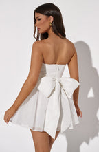 Katrina Mini Dress - Ivory Sparkle - Napalia