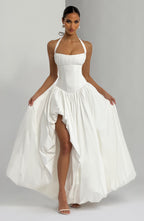 Keira Maxi Dress - Ivory - Napalia
