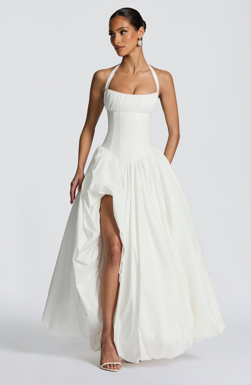 Keira Maxi Dress - Ivory - Napalia