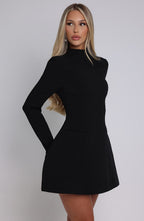 Kelly Mini Dress - Black - Napalia