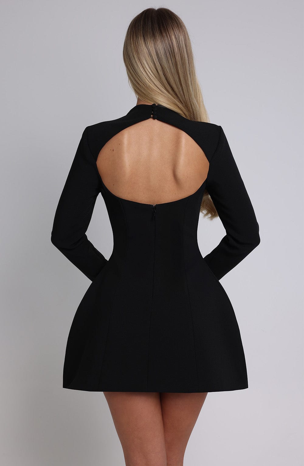 Kelly Mini Dress - Black - Napalia