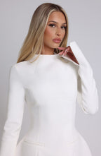Kelly Mini Dress - Ivory - Napalia