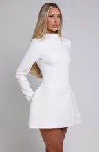 Kelly Mini Dress - Ivory - Napalia