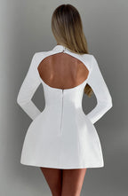 Kelly Mini Dress - Ivory - Napalia