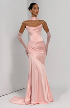 Kensington Maxi Dress - Blush - Napalia