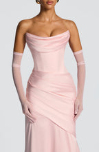 Kensington Maxi Dress - Blush - Napalia