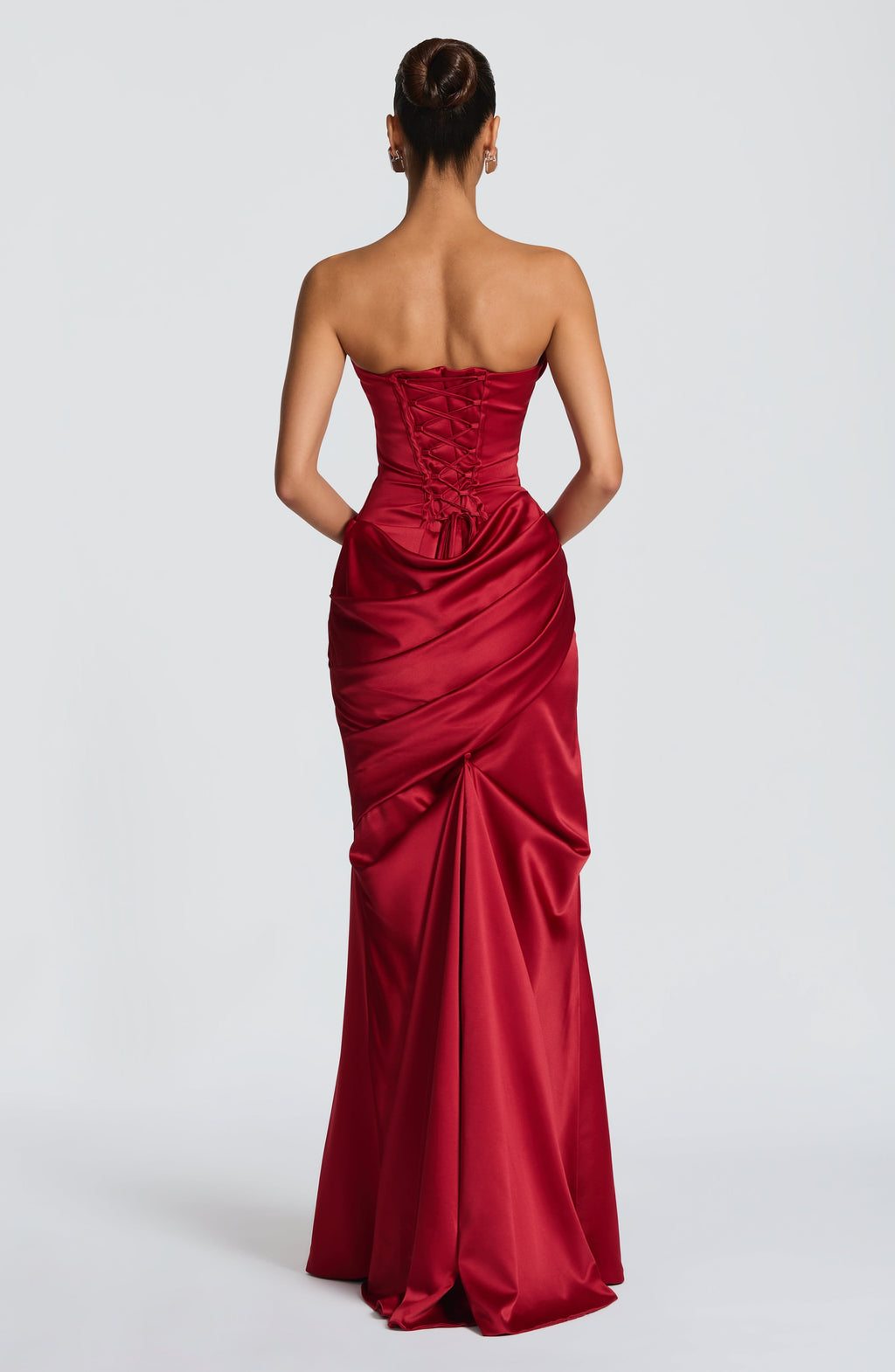 Kensington Maxi Dress - Deep Red - Napalia