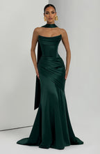 Kensington Maxi Dress - Emerald - Napalia