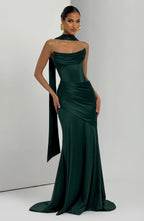 Kensington Maxi Dress - Emerald - Napalia