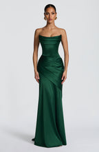 Kensington Maxi Dress - Emerald - Napalia