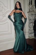 Kensington Maxi Dress - Emerald - Napalia