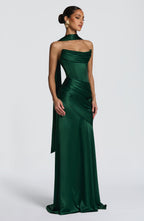 Kensington Maxi Dress - Emerald - Napalia