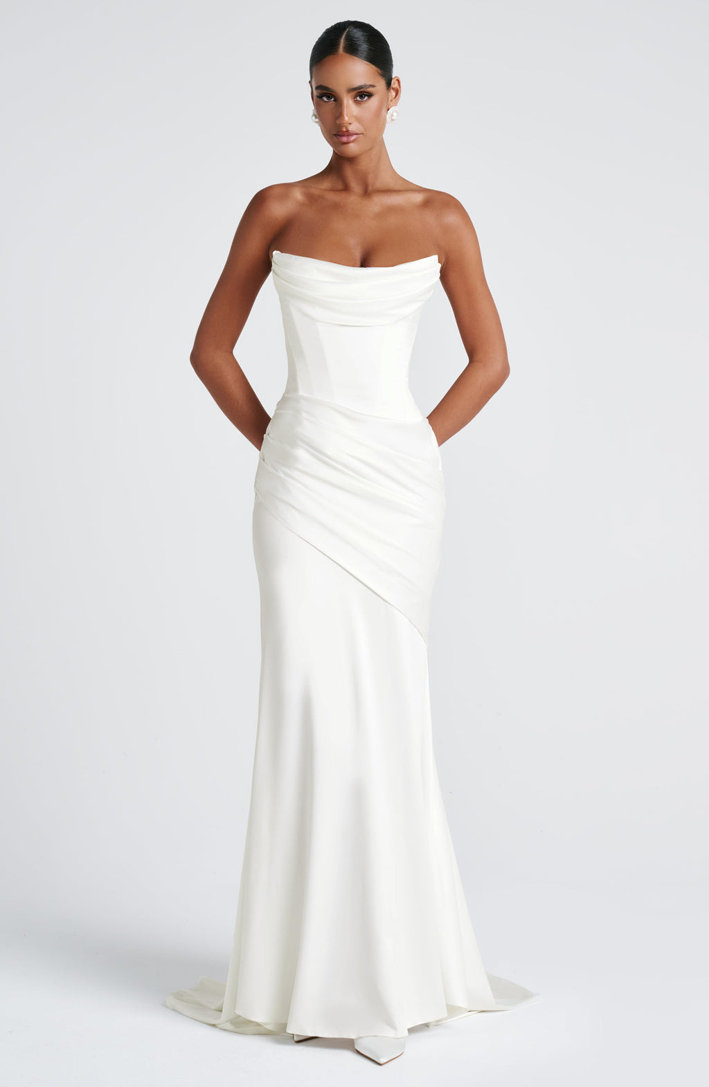 Kensington Maxi Dress - Ivory - Napalia