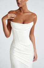 Kensington Maxi Dress - Ivory - Napalia