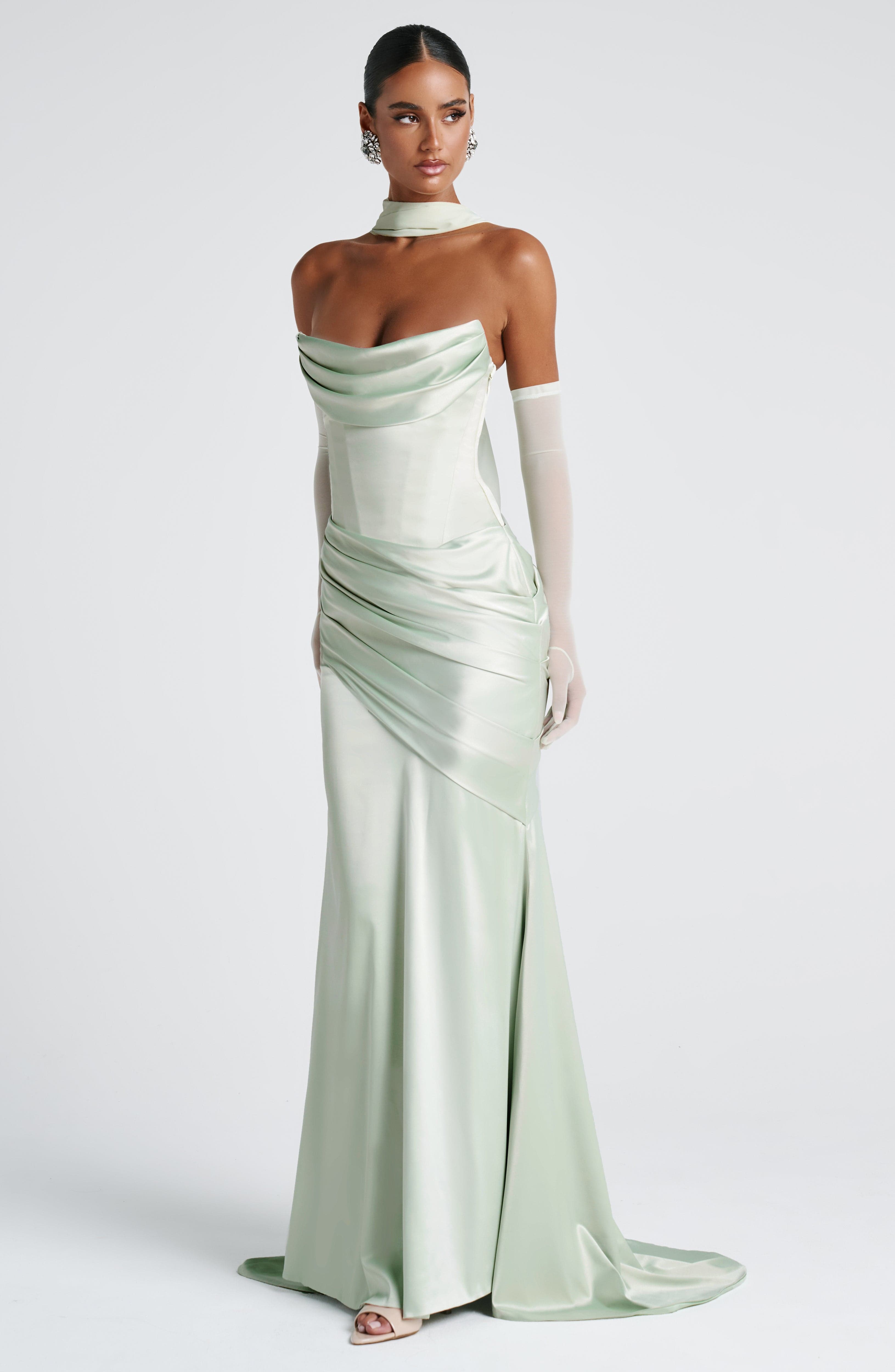 Kensington Maxi Dress - Mint - Napalia
