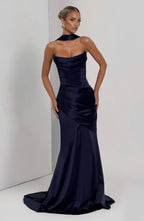 Kensington Maxi Dress - Navy - Napalia