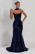 Kensington Maxi Dress - Navy - Napalia
