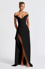 Khalesia Maxi Dress - Black - Napalia