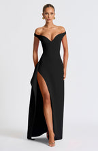 Khalesia Maxi Dress - Black - Napalia