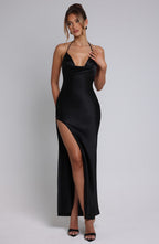 Kiandra Maxi Dress - Black - Napalia