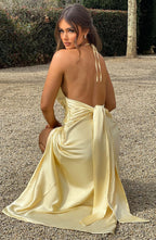 Kiandra Maxi Dress - Lemon - Napalia