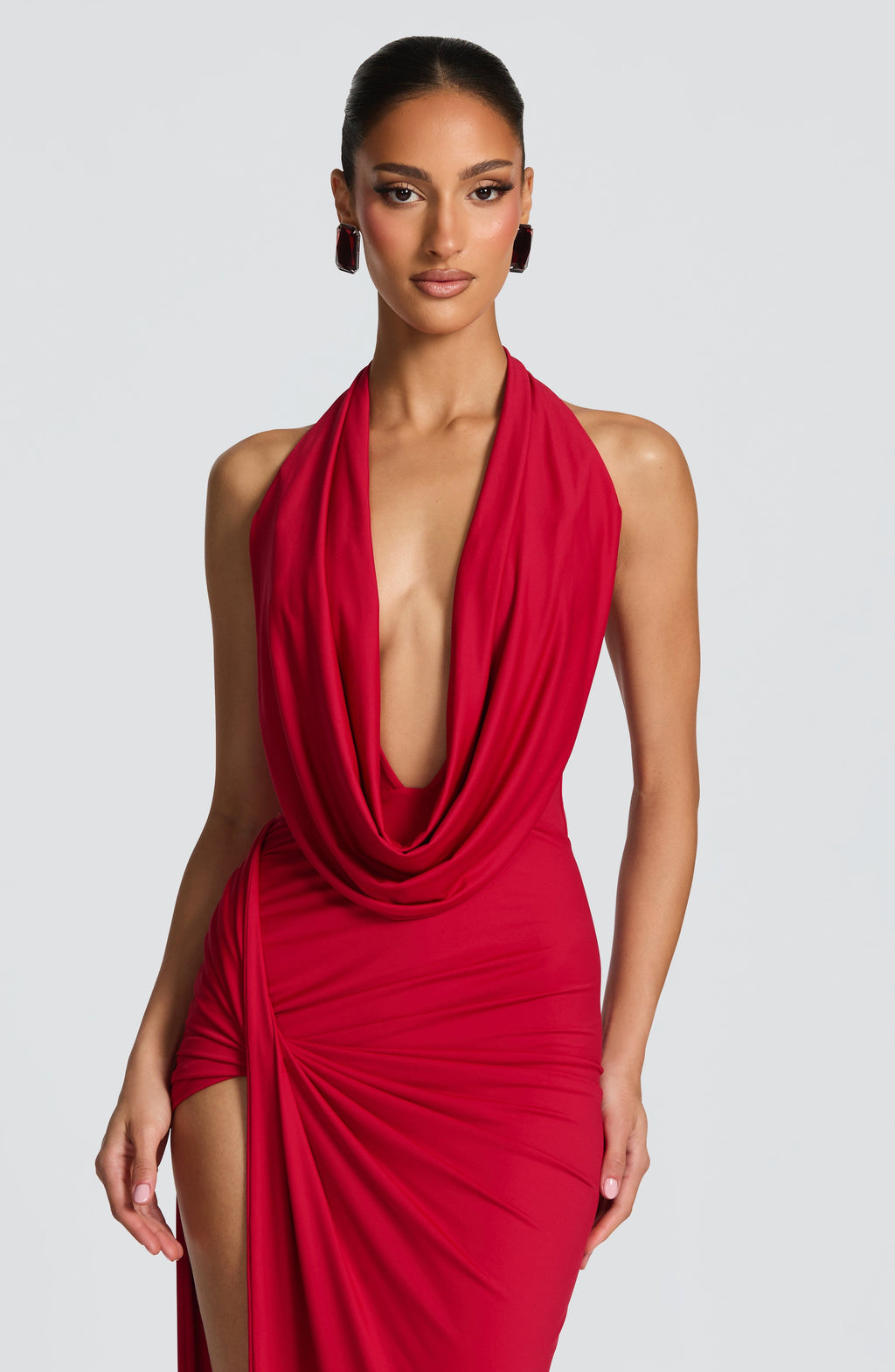 Kingsley Maxi Dress - Red - Napalia