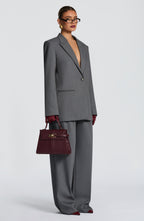 Kirsty Pants - Grey Marl - Napalia