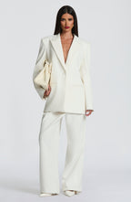 Kirsty Pants - Ivory - Napalia