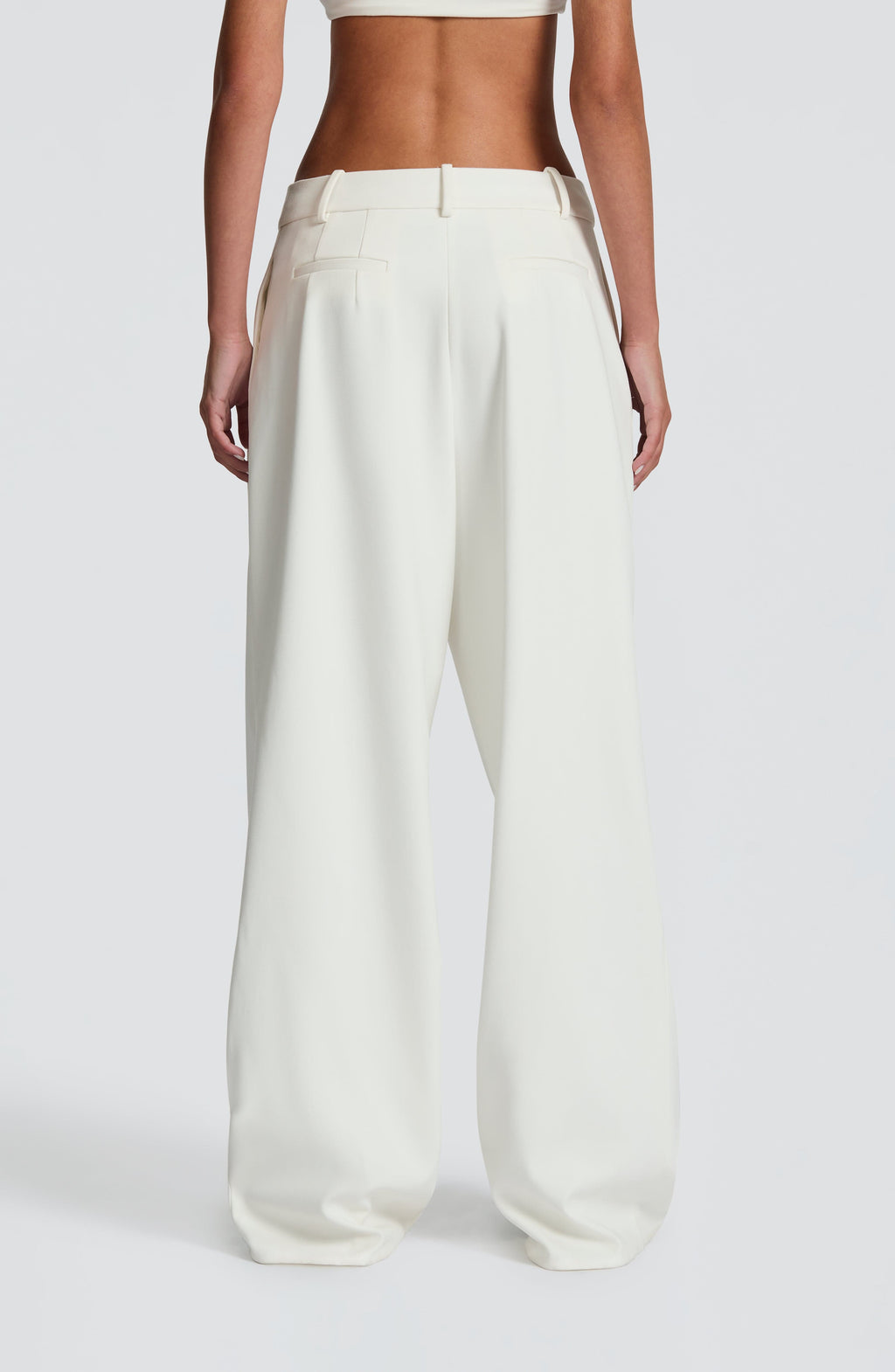 Kirsty Pants - Ivory - Napalia