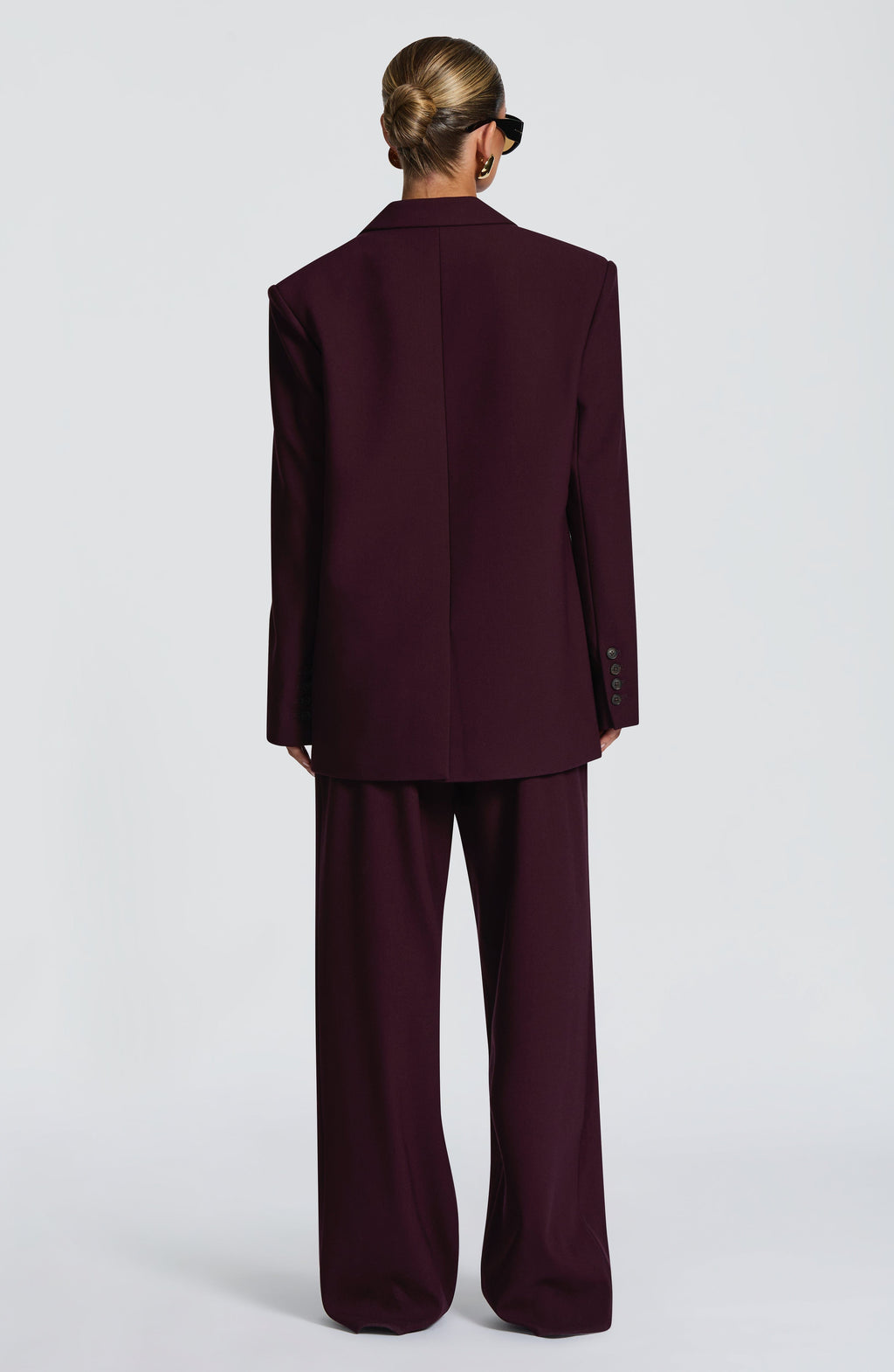 Kirsty Pants - Plum - Napalia