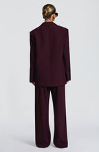 Kirsty Pants - Plum - Napalia