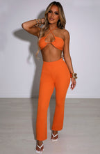 Kyana Pants - Orange - Napalia