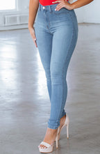 Kyla Jeans - Light Blue - Napalia