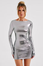 Kyranni Mini Dress - Gunmetal - Napalia
