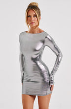 Kyranni Mini Dress - Gunmetal - Napalia