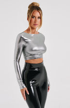 Kyranni Top - Gunmetal - Napalia