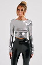 Kyranni Top - Gunmetal - Napalia