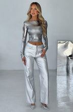 Kyranni Top - Gunmetal - Napalia