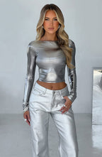Kyranni Top - Gunmetal - Napalia