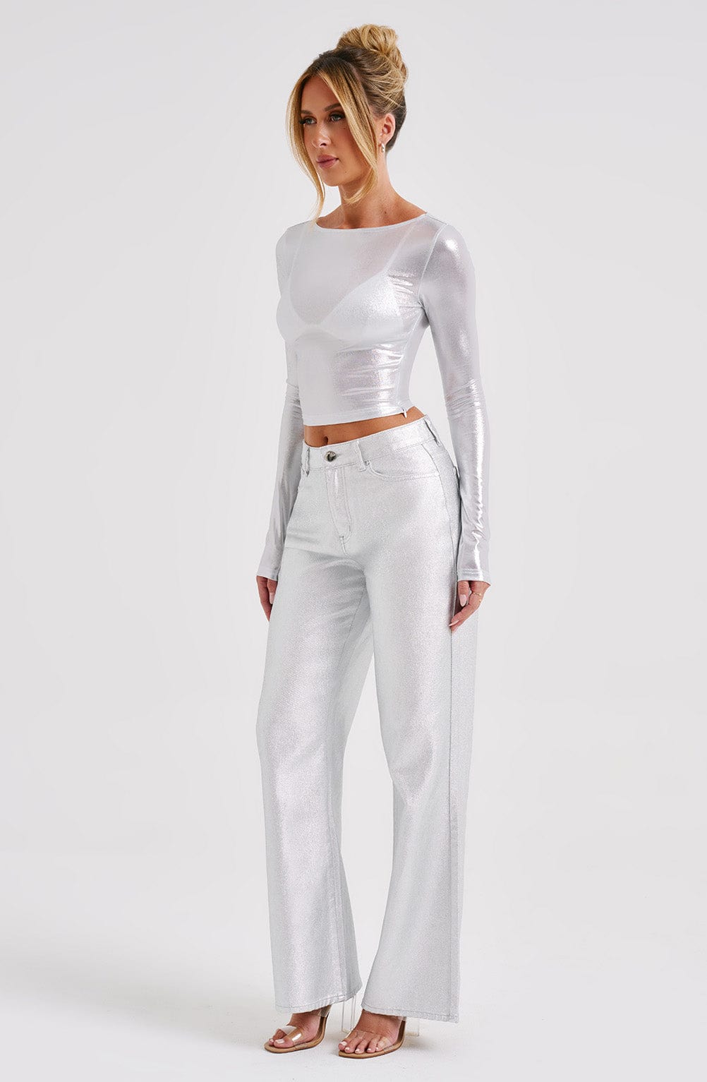 Kyranni Top - Silver - Napalia