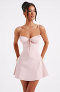 Lacey Mini Dress - Blush - Napalia