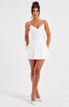 Lainey Mini Dress - Ivory - Napalia