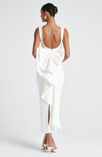 Lana Midaxi Dress - Ivory - Napalia