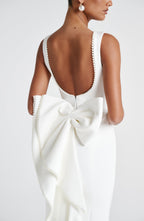 Lana Midaxi Dress - Ivory - Napalia