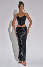 Larisa Corset - Black - Napalia
