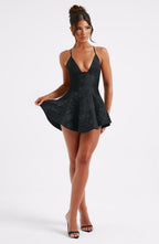 Leila Playsuit - Black - Napalia