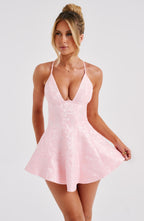 Leila Playsuit - Blush - Napalia