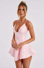 Leila Playsuit - Blush - Napalia