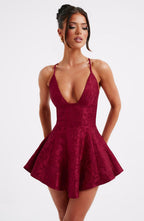 Leila Playsuit - Red - Napalia