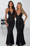 Leilina Maxi Dress - Black - Napalia